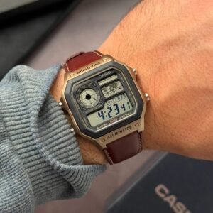 Casio Youth vintage leather